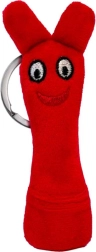 Llavero Bludišťák rojo