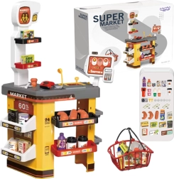 WOOPIE supermercado interactivo para niños con accesorios