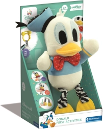 Pato Donald – mi primer peluche con sonajero y mordedor
