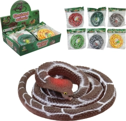 Serpiente interactiva de goma de 75 cm para niños