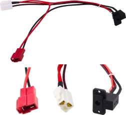 Conector de carga para vehículo de batería 24V