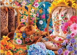 Puzzle EUROGRAPHICS Botas de granjera 1000 piezas
