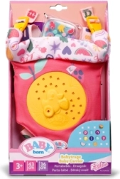 Mochila portabebés BABY born con adornos para muñeca