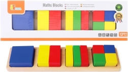 Formas matemáticas de madera