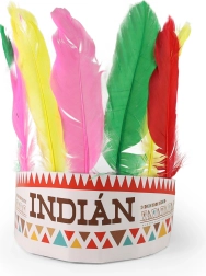 Cinta india con estampado checo