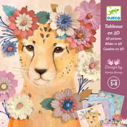 Djeco creación de flores de papel