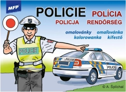 Libros para colorear Policía