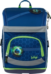 Cartera escolar Zippy Plus con motivo de balón de fútbol