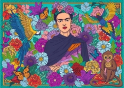 Puzzle Ravensburger Frida Kahlo 1000 piezas