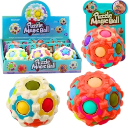 Bola lógica mágica con relieves 7 cm