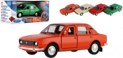 Modelo metálico Škoda 105 L 1:34–39 con puertas abatibles