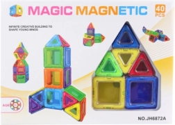 Juego de construcción magnético Magic Magnetic 40 piezas