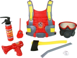 Set de bombero con accesorios para niños