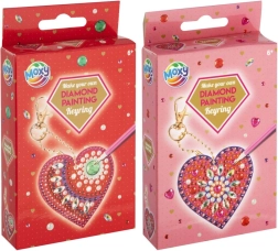 Pintura de diamantes – llavero corazón