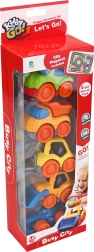 Kiddy Go! set de cochecitos 5 uds con alfombrilla ciudad
