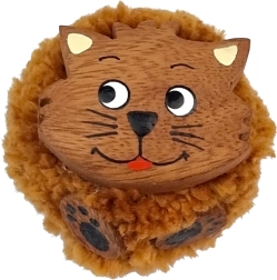 2Kids Toys imán de madera con pompón – gato