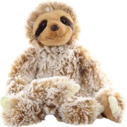 Perezoso de peluche con cierre de velcro en las manos 33 cm