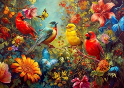 Puzzle Enjoy «Trinos y aleteos» 1000 piezas