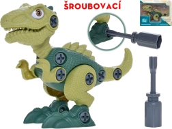 Dinosaurio atornillable de 21 cm – kit de construcción interactivo para niños