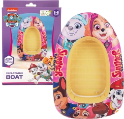 Bote inflable infantil PAW PATROL rosa 100 × 60 cm