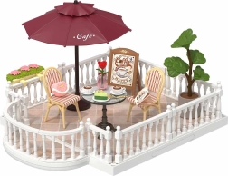 Rolife DIY dům: terraza Chic Café – set de ampliación de 76 piezas
