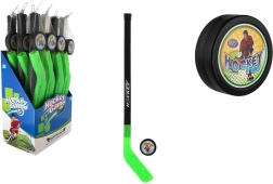 Stick de hockey infantil con disco de plástico 74 cm