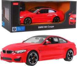 Coche RC BMW M4 Coupé 1:14 Rastar con mando a distancia 2,4 GHz – Červená