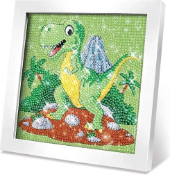 Set creativo – cuadro con piedrecitas dinosaurio