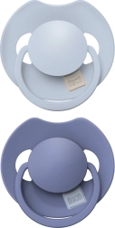 Chupete dinámico de silicona LOVI Prime 6–18 meses, 2 uds, baby blue/blue