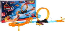 Pista de carreras con looping 27 piezas