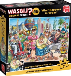 Jumbo Wasgij Original 48: ¡Qué pasa en Las Vegas! puzzle de 1000 piezas
