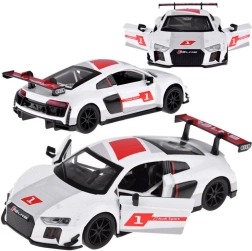 Modelo de coche metálico AUDI R8 LMS 1:32 con luces y sonidos