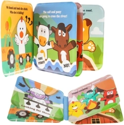 Libro de baño para los más pequeños con animales de granja