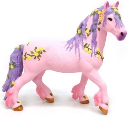 Caballo rosa de fantasía 13 cm