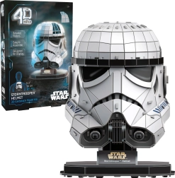 Modelo 3D para montar Casco de Stormtrooper de Star Wars 12 cm – Spin Master 4D Build