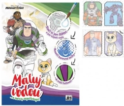 Libro para colorear con agua A4 Cohete