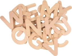 Abecedario de madera – letras mayúsculas BIGJIGS TOYS
