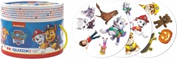 Juego de cartas de agilidad visual PATRULLA CANINA en tubo de cartón