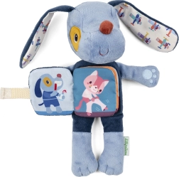 Lilliputiens perrito de peluche con librito de cuentos Jules