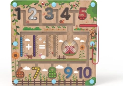 Tablero de juego magnético de madera Matemáticas 2Kids Toys