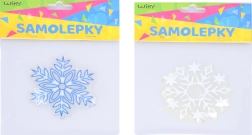Pegatinas de gel Copo de nieve
