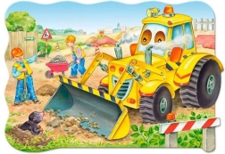 Puzle MAXI de 20 piezas – bulldozer en acción