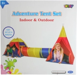 Tienda infantil con túnel 340 cm