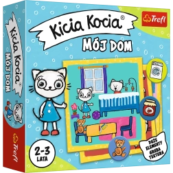 Juego de cartas El Gato Kicia: Mi casa para niños