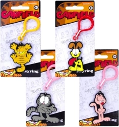 Llavero 2D de PVC de Garfield – 4 diseños