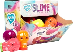 Slime antiestrés Lovin con forma de calavera, 100 ml - 1 unidad