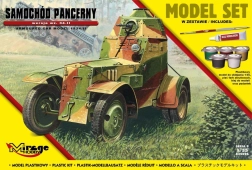 Automóvil blindado wz.34-II – modelo de plástico para pegar