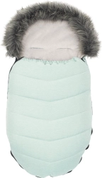 Saco infantil con pelo NEW BABY, gris claro