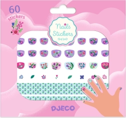 Pegatinas para uñas Flores de Djeco