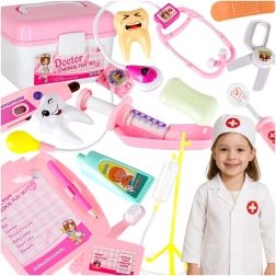 Maletín médico para pequeños doctores con sonidos, 35 piezas